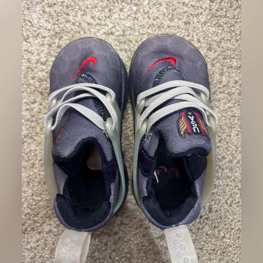 NIKE PRESTO QS (TD) Toddler Boy Sneakers USA Patriotic Size 6C - Picture 11 of 11